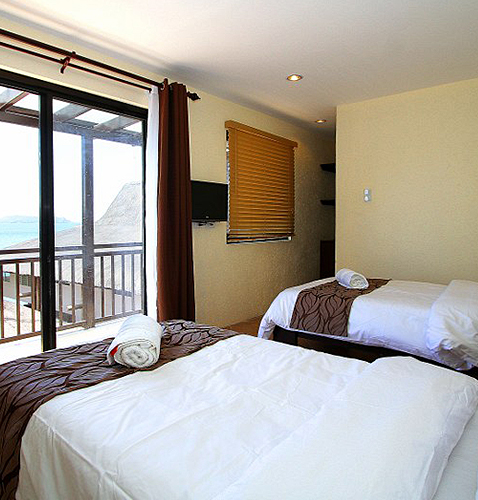 Superior Room small affordable inexpensive cheap room dive resort with overlooking room view